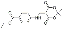 4-[(2,2-DiMethyl-4,6-dioxo-[1,3]dioxan-5-ylideneMethyl)-aMino]-benzoic acid ethyl ester CAS#: 205810-04-4