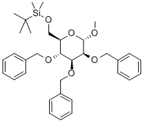 Methyl-6-O-(tert.-butyldimethylsilyl)-2,3,4-tri-O-benzyl-α-D-mannopyranoside CAS#: 206186-94-9