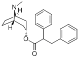 α-Phenylbenzenepropionic acid 8-methyl-8-azabicyclo[3.2.1]octan-3-yl ester CAS#: 20811-68-1