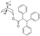α,β-Diphenylbenzenepropionic acid 8-methyl-8-azabicyclo[3.2.1]octan-3-yl ester CAS#: 20811-73-8