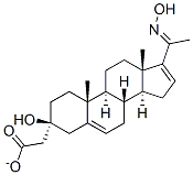 (20E)-3beta-hydroxypregna-5,16-dien-20-one 20-oxime 3-acetate CAS#: 23549-24-8