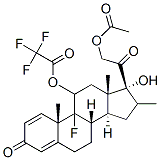 21-Acetyloxy-9-fluoro-11-(trifluoroace-tyloxy)-17-hydroxy-16-methylpregna-1,4-diene-3,20-dione CAS#: 16394-70-0