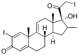 21-Diiodo-17-hydroxy-16-methylpregna-1,4,9(11)-triene-3,20-dione CAS#: 13918-84-8