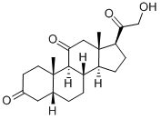 21-Hydroxy-5B-pregnane-3,11,20-trione CAS#: 10417-86-4