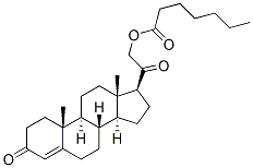 21-hydroxypregn-4-ene-3,20-dione 21-heptanoate CAS#: 1420-68-4