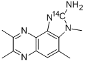 2-Amino-3,4,7,8-tetramethyl-3H-imidazo[4,5-f]quinoxaline 2-14C CAS#: 210049-21-1