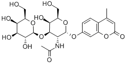 4-Methylumbelliferyl 2-Acetamido-2-deoxy-3-O-(b-D-galactopyranosyl)-a-D-galactopyranoside CAS#: 210357-36-1