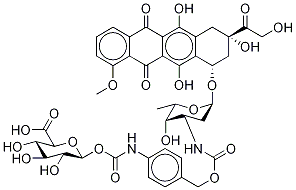3-N-Carboxylic Acid 1-β-D-Glucuronide-[4-(Methyl)phenyl]carbaMate Ester Doxorubicin CAS#: 211364-63-5
