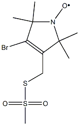 4-BROMO-(1-OXYL-2,2,5,5-TETRAMETHYL-?3-PYRROLINE-3-METHYL) METHANETHIOSULFONATE CAS#: 215956-55-1