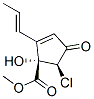 (1S)-1-Hydroxy-2-[(E)-1-propenyl]-5β-chloro-4-oxo-2-cyclopentene-1β-carboxylic acid methyl ester CAS#: 21652-67-5