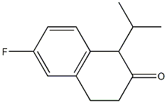 2(1H)-NAPHTHALENONE, 6-FLUORO-3,4-DIHYDRO-1-(1-METHYLETHYL)- CAS#: 104204-91-3