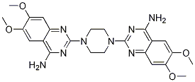 2,2'-(1,4-Piperazinediyl)bis[6,7-diMethoxy-4-quinazolinaMine] CAS#: 102839-00-9