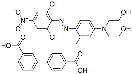 2,2'-[[4-[(2,6-Dichloro-4-nitrophenyl)azo]-3-methylphenyl]imino]bisethanol dibenzoate CAS#: 27240-79-5