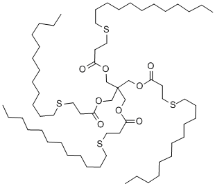 2,2-Bis[[3-(dodecylthio)-1-oxopropoxy]methyl]propane-1,3-diyl bis[3-(dodecylthio)propionate] CAS#: 29598-76-3