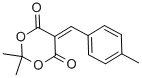 2,2-Dimethyl-5-[(4-methylphenyl)methylene]-1,3-dioxane-4,6-dione CAS#: 15795-51-4