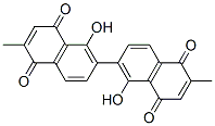 2,2'-Dimethyl-5,5'-dihydroxy-6,6'-bi[1,4-naphthoquinone] CAS#: 20175-85-3