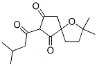 2,2-Dimethyl-7-(3-methyl-1-oxobutyl)-1-oxaspiro[4.4]nonane-6,8-dione CAS#: 2293-28-9