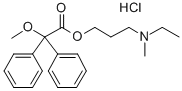 2,2-Diphenyl-2-methoxyacetic acid (3-(N-ethyl-N-methylamino)propyl) es ter hydrochloride CAS#: 2911-08-2