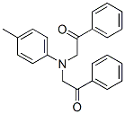 2,2'-(P-TOLYLAZANEDIYL)BIS(1-PHENYLETHANONE) CAS#: 113385-73-2