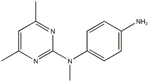 N-(4,6-DIMETHYLPYRIMIDIN-2-YL)-N-METHYLBENZENE-1,4-DIAMINE CAS#: 220844-79-1