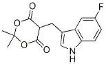 5-(5-fluoroindol-3-ylmethyl)-2,2-dimethyl-1,3-dioxane-4,6-dione CAS#: 221167-98-2