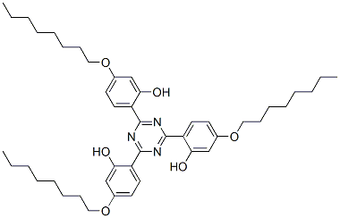 2,2',2''-(1,3,5-Triazine-2,4,6-triyl)tris[5-(octyloxy)phenol] CAS#: 13681-75-9