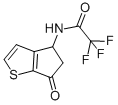 2,2,2-TRIFLUORO-N-(6-OXO-5,6-DIHYDRO-4H-CYCLOPENTA[B]THIOPHEN-4-YL)ACETAMIDE CAS#: 108046-14-6