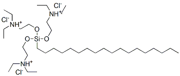 2,2''',2''''''-[(octadecylsilylidyne)trioxy]tris(triethylammonium) trichloride CAS#: 18843-93-1