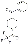2,2,2-trifluoro-1-(4-benzoylpiperidin-1-yl)ethanone CAS#: 257946-67-1