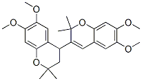 2,2,2',2'-Tetramethyl-6,6',7,7'-tetramethoxy-3',4'-dihydro-3,4'-bi[2H-1-benzopyran] CAS#: 17678-76-1