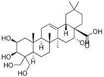 2β,3β,16α,23,24-Pentahydroxyolean-12-en-28-oic acid CAS#: 22327-82-8
