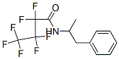 2,2,3,3,4,4,4-Heptafluoro-N-(1-methyl-2-phenylethyl)butanamide CAS#: 1545-26-2