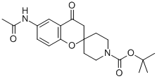 6-ACETYLAMINO-4-OXO-2-SPIRO(N-BOC-PIPERIDINE-4-YL)-BENZOPYRAN CAS#: 223559-44-2
