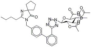 Irbesartan N-β-D-2,3,4-Tri-O-acetyl-glucuronide Methyl Ester CAS#: 224170-69-8