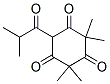 2,2,4,4-Tetramethyl-6-(2-methyl-1-oxopropyl)-1,3,5-cyclohexanetrione CAS#: 22595-45-5