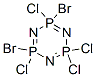 2,2,4,4,6,6-Hexahydro-2,4-dibromo-2,4,6,6-tetrachloro-1,3,5,2,4,6-tria zatriphosphorine CAS#: 15964-99-5