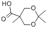 2,2,5-Trimethyl-1,3-dioxane-5-carboxylic Acid CAS#: 16837-14-2