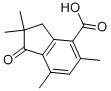 2,2,5,7-TETRAMETHYL-1-OXOINDANE-4-CARBOXYLIC ACID CAS#: 23342-32-7