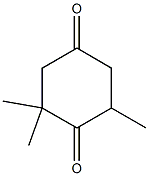 2,2,6-TriMethyl-cyclohexane-1,4-dione CAS#: 1125-20-8