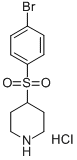 4-[(4-BROMOPHENYL)SULFONYL]PIPERIDINEHYDROCHLORIDE(MINIMUM90%PURITY) CAS#: 226400-32-4