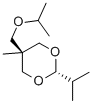 5α-(Isopropoxymethyl)-2β-isopropyl-5β-methyl-1,3-dioxane CAS#: 22644-54-8