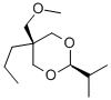 2β-Isopropyl-5β-(methoxymethyl)-5α-propyl-1,3-dioxane CAS#: 22645-43-8