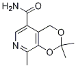2,2,8-triMethyl-4H-[1,3]dioxino[4,5-c]pyridine-5-carboxaMide CAS#: 1626-11-5