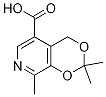 2,2,8-triMethyl-4H-[1,3]dioxino[4,5-c]pyridine-5-carboxylic acid CAS#: 2027-66-9