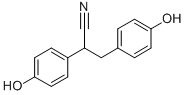 2,3-BIS(4-HYDROXYPHENYL)-PROPIONITRILE CAS#: 1428-67-7