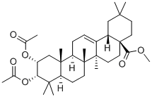 2,3-BIS(ACETYLOXY)-(2ALPHA,3ALPHA)-OLEAN-12-EN-28-OIC ACID METHYL ESTER CAS#: 26563-65-5