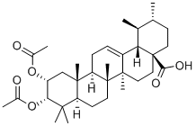 2,3-BIS(ACETYLOXY)-(2ALPHA,3ALPHA)-URS-12-EN-28-OIC ACID CAS#: 110906-94-0