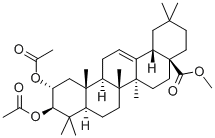 2,3-BIS(ACETYLOXY)-(2ALPHA,3BETA)-OLEAN-12-EN-28-OIC ACID METHYL ESTER CAS#: 19533-95-0