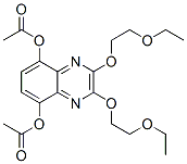 2,3-Bis(2-ethoxyethoxy)-5,8-quinoxalinediyl diacetate CAS#: 2452-34-8
