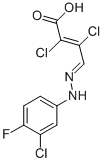 2,3-DICHLORO-4-[2-(3-CHLORO-4-FLUOROPHENYL)HYDRAZONO]BUT-2-ENOIC ACID CAS#: 219929-44-9